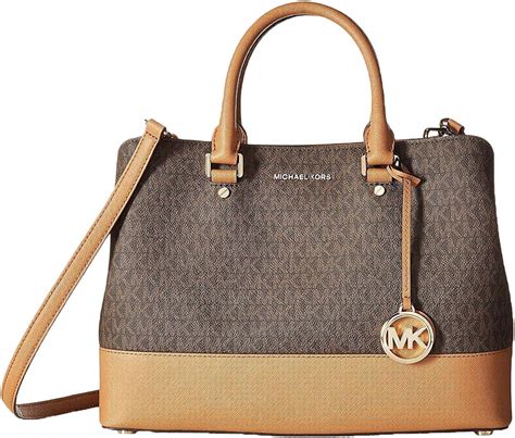 michael michael kors women's large savannah satchel|Savannah Large Saffiano Leather Satchel .